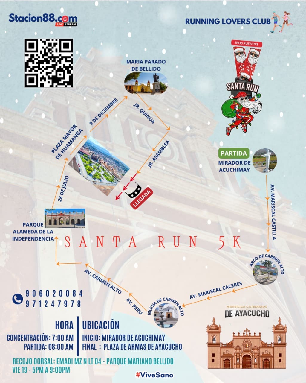 Santa Run Ayacucho 5K Edición - Ayacucho